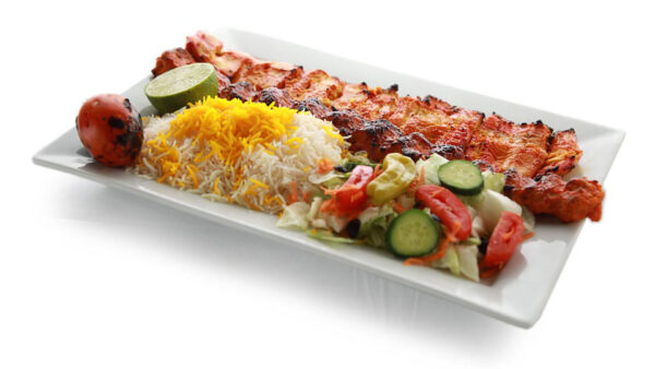 Chicken Soltani Kabob