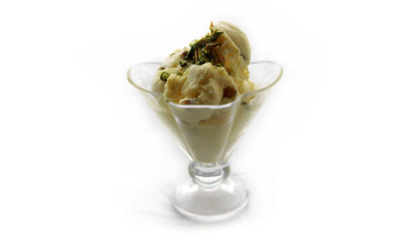 Saffron Pistachio Ice Cream