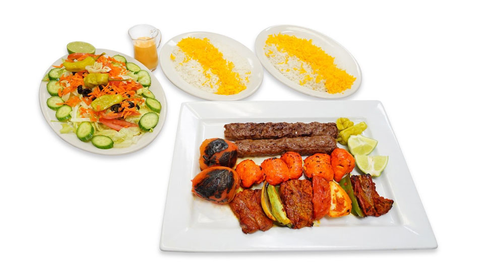 Family Kabob Plate for 2